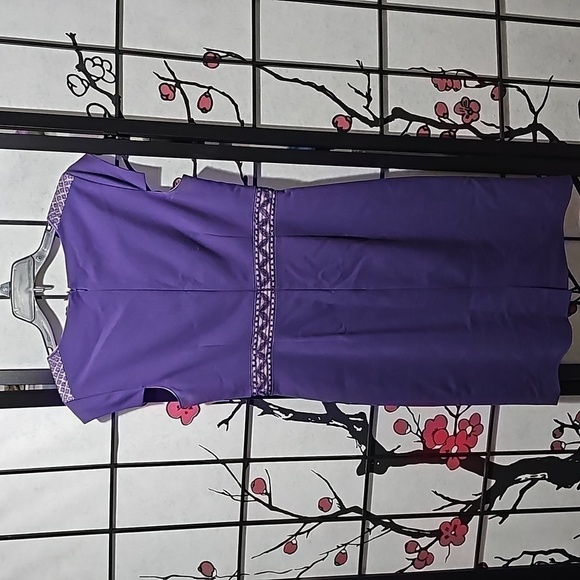 Antonio Melani Elegant Lined Purple Sleeveless‎ Dress Size 6 - Picture 5 of 7